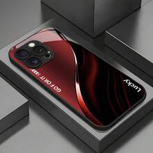 Compatible With Samsung Galaxy S25, S24, S23, S22, S21, S20 FE And Other A Series Models, The New Fashionable Glass Mobile Phone Case, Compatible Withi Phone17/IPhone17Pro/IPhone17Pro Max 16 15 14 13 12 11 Pro Max And Other Models - Trộn màu 2 - Xem 4