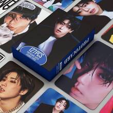 K-Pop 生日礼物交换卡套装（包含展示盒、书签套装、收藏卡、情人节礼物、小礼物、热门粉丝应援卡、收藏卡、新款贺卡、卡片展示套装）