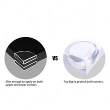 24/20/16/12/10/8/6/4件超薄透明边缘保险杠，护角，边缘保护器，适用于家具，超薄桌子，窗户，床等。 - 彩色 - 查看 5
