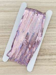 2m Laser Rain Curtain / 4m / 8m (Blue Laser + Champagne Set) / 2m (Champagne Rain Curtain) Light Gold Birthday Party Decor Background, Housewarming, Anniversary, Wedding Decor To Add Joyful Atmosphere