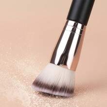 Cọ trang điểm hai đầu đa năng, có thể dùng để tán phấn nền và phấn má hồng, cán gỗ màu hồng, lông cọ nylon vát góc giúp che phủ hoàn hảo, lý tưởng cho phấn má hồng, phấn phủ và kem che khuyết điểm, cọ trang điểm mặt, đồ dùng du lịch, vật dụng thiết yếu khi đi du lịch, quà tặng ngày Valentine, giá rẻ, cọ trang điểm du lịch, quà tặng cho phụ nữ, chuyên gia trang điểm, bộ trang điểm chuyên nghiệp hoàn chỉnh. - Cọ hai đầu ống vàng hồng cán màu hồng (1 cây) - Xem 10