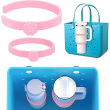 Cup Holder 30oz 40oz, Adjustable Insert Drink Holder Compatible With Simply Beach Tote Bag, Bottle Holder Attachment Accessories