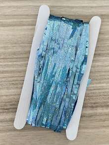 2m Laser Rain Curtain / 4m / 8m (Blue Laser + Champagne Set) / 2m (Champagne Rain Curtain) Light Gold Birthday Party Decor Background, Housewarming, Anniversary, Wedding Decor To Add Joyful Atmosphere