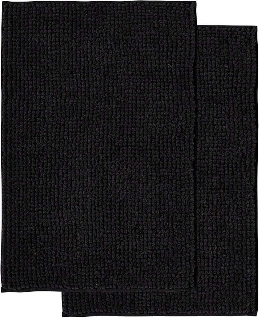 Bathroom Anti-Slip Mats - Black - View 1