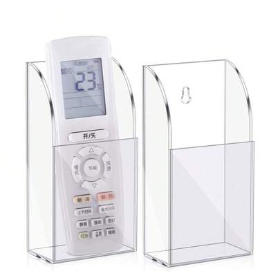 1 hộp đựng đồ treo tường có khe cắm điều khiển từ xa, bút, cọ trang điểm, thích hợp cho gia đình, văn phòng, trường học, khách sạn, bệnh viện, nhà bếp, phòng khách, phòng ngủ, phòng họp