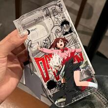 Popular Anime D-DANDADAN Phone Case Compatible With IPhone 16e, 16, 15, 14, 13, 12, 11 Pro Max, X, XR, XS Max, 8, 7 Plus Transparent TPU Soft Back Case - Color Mixing 1 - View 5