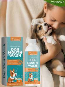 YEGBONG YEGBONG;100ml;Dog Mouthwash; Tooth Cleaning; Pet Oral Cleaner; Pet Cat And Dog Mouthwash; Odor Removal, Freshens Breath;Cares For Pet Oral Health, Cleaning And Odor Removal
