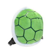 Boys Girls Turtle Backpack Spiked Turtle Shell Backpack Cosplay Costume Accessory Prop Cartoon Toy 11.4 Inch - Green 2 - View 5
