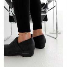 Black Platform Montoro Casual Women Oxfords Shoes - Black - View 6