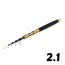Lerutwis 1.8m-3.6m Sea Fishing Rod, Customizable With Fishing Reel, Alloy Metal Handle With Reel Seat, Carp Multifunctional Retractable Spinning Rod, Portable Short Stroke Fishing Rod - Multicolor - View 20