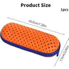 Estuche para Gafas de Natación, Swim Goggle Case For Swimming Goggles, Sunglasses con Cremallera, Liviano y Transpirable, Accesorio de Natación, para Playa y Piscina - Rosa - Ver 4