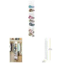 White Hanging Shoe File,