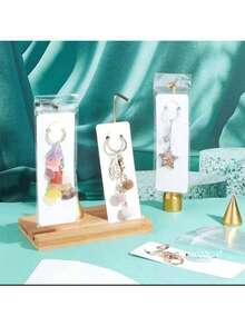 20/50/100 Pieces Gift Packaging Label Card Keychain Storage Card Necklace Display Card