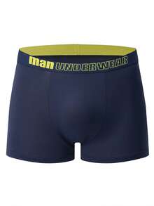 5pcs/Pack Teen Boys' Boxer Briefs, Mid-Rise Trunks For Boys Aged 12-18 - Multicolor - View 2