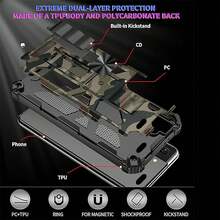 Redmi 14C 4G Phone Case, Camouflage Design Phone Case With Built-In Kickstand, Heavy Duty Shockproof Camouflage Protective Cover