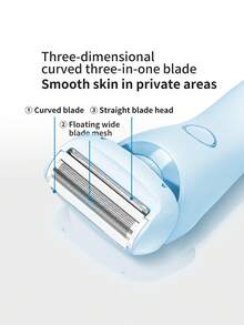 Electric Razors Shaver For Women, 2-IN-1 Women Electric Razor For Leg Arm Face Pubic Area, Cordless Bikini Trimmer Hair Removal For Women With Detachable Head, Painless,Wet & Dry ,Portable Battery-Operated Electric Shaver Epilator & Eyebrow Trimmer For Women - Miniature Facial Hair Removal Device For Face And Body Portable Hair Trimmer Electric Epilator Eyebrow Shaping Tool, Mini Facial Hair Remover, Face Shaver For Women