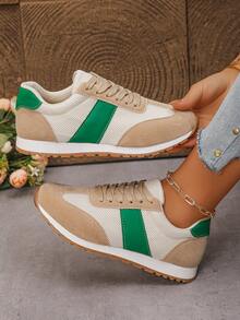 女士时尚休闲平底鞋，女士派对和运动运动鞋，新款舒适运动鞋