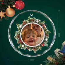 Personalisierter weißer Acryl-Rentier-Anhänger mit personalisiertem Namen und Datum, Weihnachtsdesign - minimalistischer & niedlicher Stil, ohne Beschichtung, geeignet für alle Jahreszeiten, ideal für Karneval und Weihnachtsbaum-Dekoration, personalisiertes Geschenk für sie, Freundin, Freund, Freunde - ohne Seil - Verschiedenfarbig - Übersicht 10