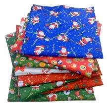 8 Stücke Weihnachts-Baumwollstoff Quadrate Stoffbündel zum Quilten, Nähen und Basteln, verschiedene Weihnachtsmuster Patchwork für DIY Weihnachtsnähen und Weihnachtsgeschenke