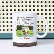 Every Snack/Meal/Every Bite You Take I'll Be Watch You Coffee Mug, Custom Picture & Name Dog Ceramic Cup 11 Oz 15 Oz, Personalized Photo Frame Dog Coffee Mug Gift For Dogs Lover Birthday Anniversary - Admit It Life Would Be Boring Without Us Mug - View 12