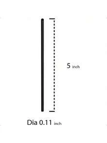 500/400/300/200/100/50 Black Disposable Plastic Short Straws, Solid Color, Thin Straws, Used For Cocktails, Juices, Beverages, Coffee, Straight Mouth Halloween/Christmas Party Supplies