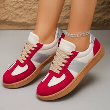 Fashionable Women's Casual Flat Shoes, Women's Party & Sports Shoes, New Style Sneakers - Beige - View 8