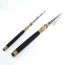 Lerutwis 1.8m-3.6m Sea Fishing Rod, Customizable With Fishing Reel, Alloy Metal Handle With Reel Seat, Carp Multifunctional Retractable Spinning Rod, Portable Short Stroke Fishing Rod - Multicolor - View 7