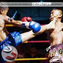 Slzhds 2 Pcs Protector Bucal Deportivo para Adultos, Protector Bucal Deportivo Para Jóvenes, Protectores Bucales Resistentes a los Impactos para Deportes de Contacto Rugby Hockey Boxeo (Rojo, Blanco) - Rojo, Blanco - Ver 7