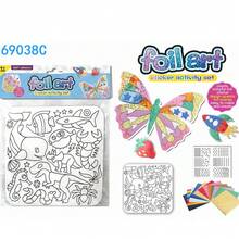 لعب حرفية من رقائق الألومنيوم DIY، ملصقات ملونة مصنوعة يدويًا، ملصقات كرتونية للحيوانات والفواكه والآيس كريم والحيوانات البحرية، مناسبة للخريف/الشتاء، عيد الميلاد، هالوين، المناسبات. تشجيع الأطفال على الإبداع بأنفسهم، ألعاب البنات، مفاجأة المناسبات. ملصقات رائعة لتزيين قصة الشتاء الخيالية مع طفلك الصغير. - متعدد الألوان - مشاهدة 17