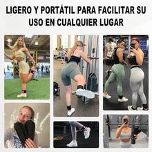 Reforzada Doble Anilla en D, Correas Acolchonadas,Elástico Ajustable,Correas de Tobillo de Fitness para Máquinas de Cable, Patada de Cadera Hacia Atrás y Estiramiento de Piernas Ejercicio para Hombres y Mujeres - Negro - Ver 10