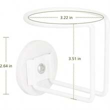 Magnetic Cup Holder, SUS 304 Stainless Steel Magnetic Cup Caddy, Magnetic Drink Holder Tractor Mower Truck School Bus Refrigerator Treadmill, Magnet Can Holder On Metal Surface1 Pack