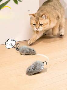 Automatic Electric Cat Toy, Smart Rolling Ball, Interactive Plush Pet Toy, Intelligent Avoid Ball, Cat Training Chase Ball, Rechargeable, Smart Mode, Portable, Random Color - Multicolor - View 8
