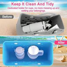 Cup Holder 30oz 40oz, Adjustable Insert Drink Holder Compatible With Simply Beach Tote Bag, Bottle Holder Attachment Accessories