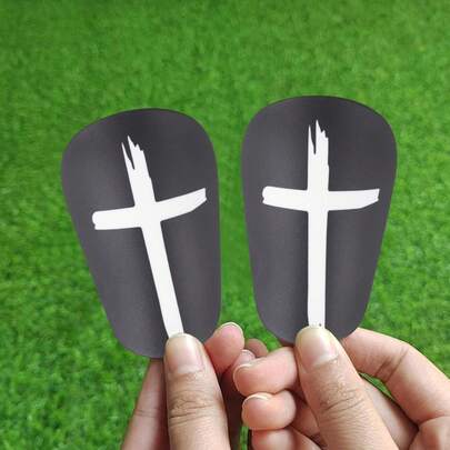 1 par de espinilleras de fútbol, cómodas de llevar, ajuste a la pierna, diseño de talla única adecuado para jugar al fútbol u otros deportes