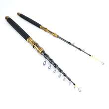 Lerutwis 1.8m-3.6m Sea Fishing Rod, Customizable With Fishing Reel, Alloy Metal Handle With Reel Seat, Carp Multifunctional Retractable Spinning Rod, Portable Short Stroke Fishing Rod - Multicolor - View 6