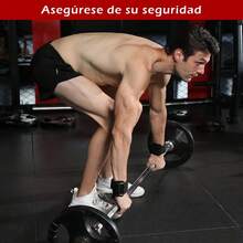 DQST Gancho con Muñequera para GYM, Straps para Gym para Levantamiento de Pesas, Straps de Gancho con Muñequera para hombres mujeres, Adecuada para Levantamiento de Pesas, Dominadas, Peso Muerto. - rojo - Ver 2