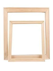 1 件帆布画框木制画框木制照片油画画布钻石画框墙面艺术画布 DIY 海报直销