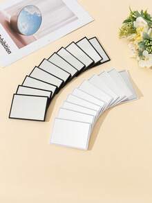 1 pieza/5 piezas/10 piezas/50 piezas Espejo compacto cuadrado, espejo de maquillaje para dormitorio de estudiante, espejo de bolsillo para viaje, maquillaje, barato, decoración de habitación, tocador, viaje, dormitorio, accesorios de maquillaje, espejo, espejo de tocador, mini espejo, espejo compacto, espejo pequeño, espejo de mano, barato, relleno de calcetines, maquillaje, herramientas de maquillaje, cosas baratas, regalos, regalos para mujeres, regalos de Navidad