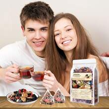 Teeo Deeo Kidney Tea Formula Ginseng Six Treasure Tea \U2013 Premium Herbal Blend, Detox &Amp; Vitality | Natural Herbal Ginseng Teas For Kidney Detox Digestion &Amp; Immunity Boost | 7 Precious Ingredients Formula (30 Bags\/1 Pack)