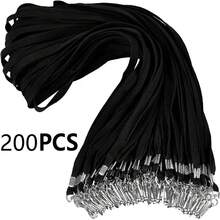 10/25/50/100/150/200 Pcs - Bulk Lanyards - Lanyards For ID Badges With Swivel J-Hooks - Neck Lanyard Bulk For Keys, Name Tag, Cruise Ship Cards, Card Holders, Whistles-Ideal For Offices, Teachers