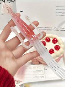 鱿鱼拉面叉、餐厅叉、水果叉、餐具、午餐配件，非常适合户外旅行、家庭聚会、派对用品。非常适合家庭厨房和餐厅。 - 彩色 - 查看 16