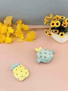 1pc Pet Supplies Cat Self-Entertainment Doll, Interactive Plush Fruit Doll, For Pet Use Only