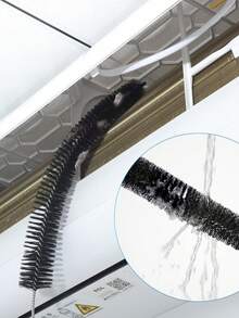 Outdoor & Dryer Vent Cleaning Brush: Nylon Bristles On Flexible Rods For Lint Removal + Patio Cleaning. Prevents Fire Hazards & Cleans Outdoor Furniture. Essential For Home Maintenance, Rental Properties & Yard Care. Designed For Homeowners.