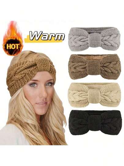 2条/3条/4条装加厚毛绒发带 秋冬发带 针织羊毛发饰 油条扭辫保暖头带 护耳器 油条扭辫毛绒打结发带 保暖加里发带 针织头带 羊毛护耳器 发饰，秋季，旅行，女士美发工具，美发用品，秋季，女士旅行发饰，美发工具，美发用品，用品，美容配件，礼物，旅行，女士礼物，美发用品，圣诞袜填充物，圣诞袜填充物，圣诞袜填充物，女士圣诞袜填充物，女士圣诞袜填充物，礼物，礼物，圣诞袜填充物，女士礼物，礼物，礼物，成人圣诞袜填充物，成人圣诞袜填充物，美发用品，女士配件，圣诞袜填充物，成人发饰，发饰，女士礼物创意，美容圣诞袜填充物，送给女性的礼物