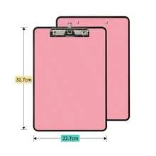 22.7*31.7cm Single Strong Clip A4 Portable Writing Board Folder Pad Special Hemming Plate Clamp