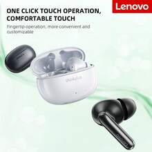 Lenovo ThinkPlus XT88 True Wireless Mini Earphone Bluetooth 5.3 Earbuds Low Latency Gaming Headset Touch Control Long Battery Life HD Voice With Noise Reduction Mic,In-Ear Wireless Headphones. - one-size - View 12