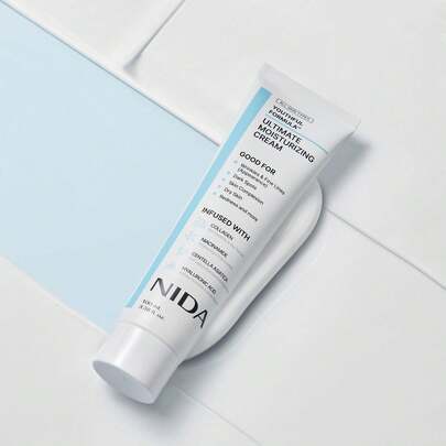 100ml Crema ultra hidratante | Extracto de Centella Asiática, Niacinamida, Ácido Hialurónico, Colágeno | Mejora las arrugas, las líneas finas, la pigmentación, la piel seca, la rojez