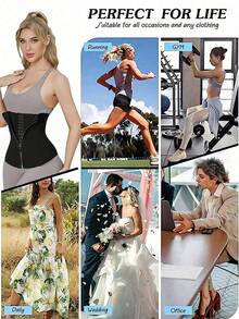 1pc Women Waist Trainer Belt, Waist Trimmer, Sauna Sweat Waist Cincher, Sports Fitness Waist Belt, Waist Shaper, Waist Slimming Belt, Abdominal Trainer