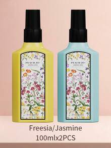 PEACH JO+ 100ml 茉莉、栀子花、铃兰花香喷雾，衣物除臭喷雾，适合母亲节、情人节、圣诞节