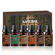 Essential Oil Gift Set (0.33 Oz X 6) Ideal For Diffusers, Humidifiers, Candle Making, And Air Freshening. Includes Agarwood, Amber, Frankincense, Himalayan Cedarwood, Musk, And Ylang-Ylang. The Perfect Christmas Gift Choice. - 均碼 - 查看 7